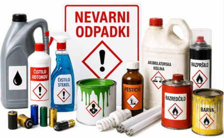 AKCIJA ZBIRANJA NEVARNIH ODPADKOV